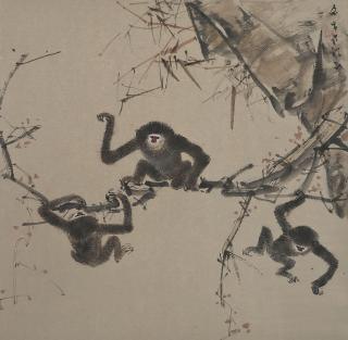 Chen Wen Hsi - Three Gibbons
