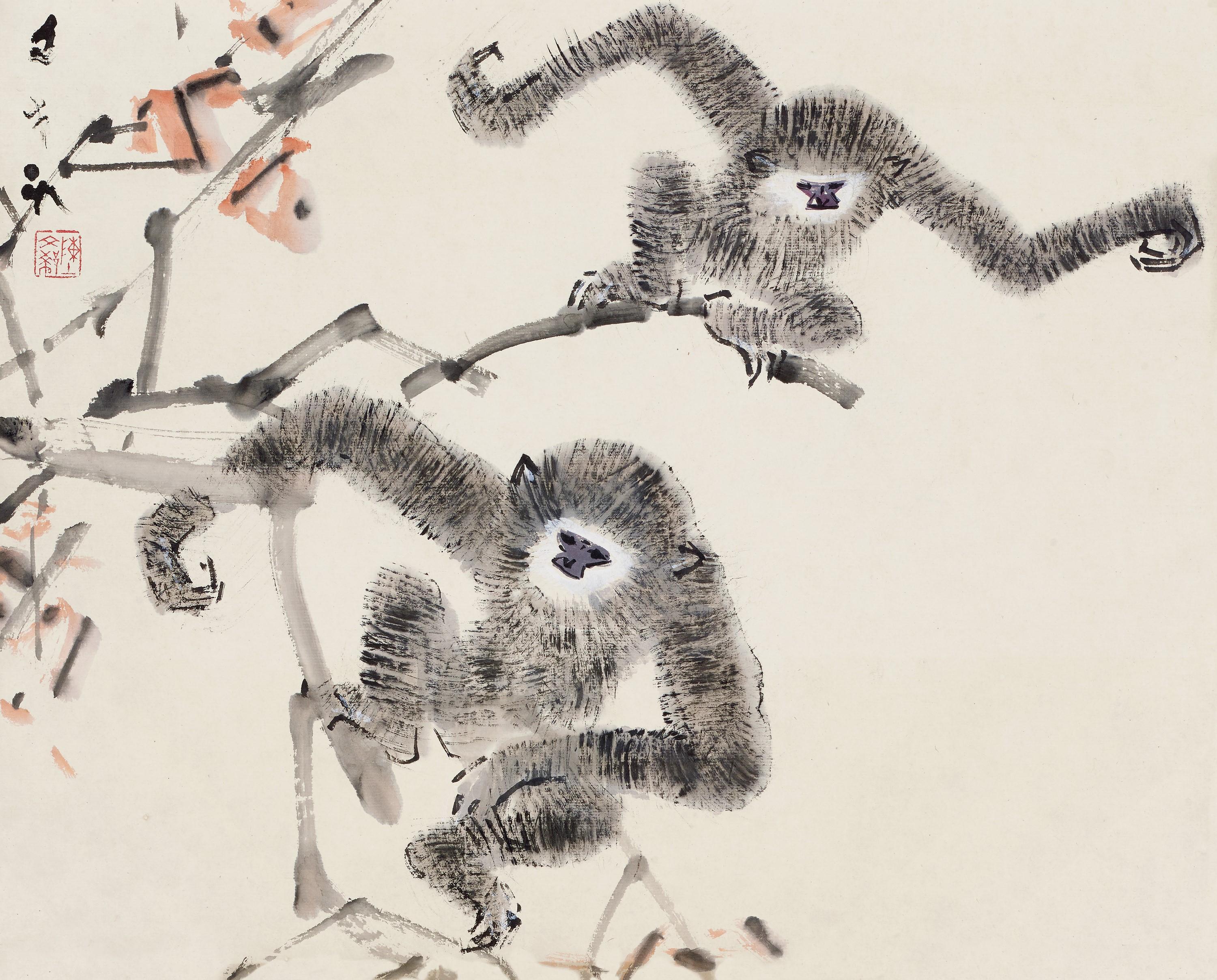 Chen Wenxi - Monkey Playing