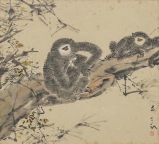 Chen Wenxi - Mother Gibbon and Her Sons