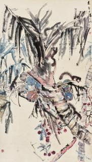 Chen Wenxi - Squirrel And Banana Leaves