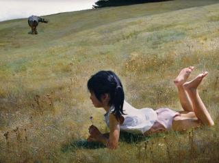 Chen Yanning - Thinking Of The Future (Painted In 1988)