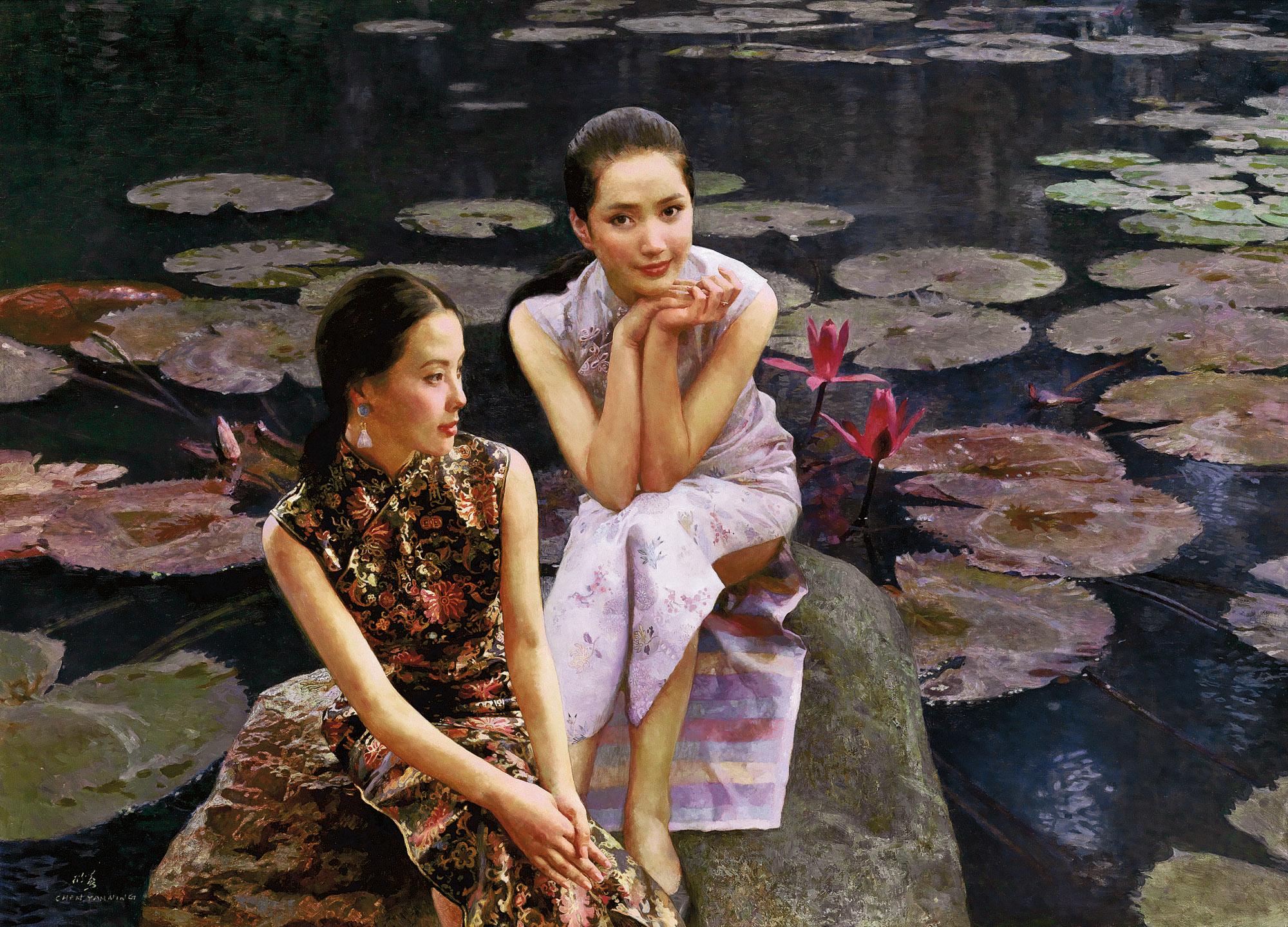 Chen Yanning - Water Lilies