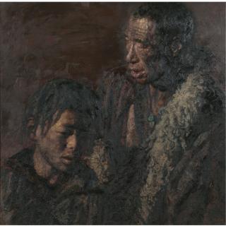 Chen Yifei - Father And Son