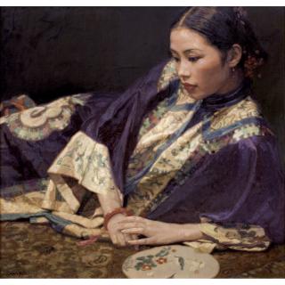 Chen Yifei - Pondering