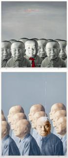 Chen Yu - Untitled Series 2007 No.5，2012 No.6（Two Pieces）(Painted In 1997)