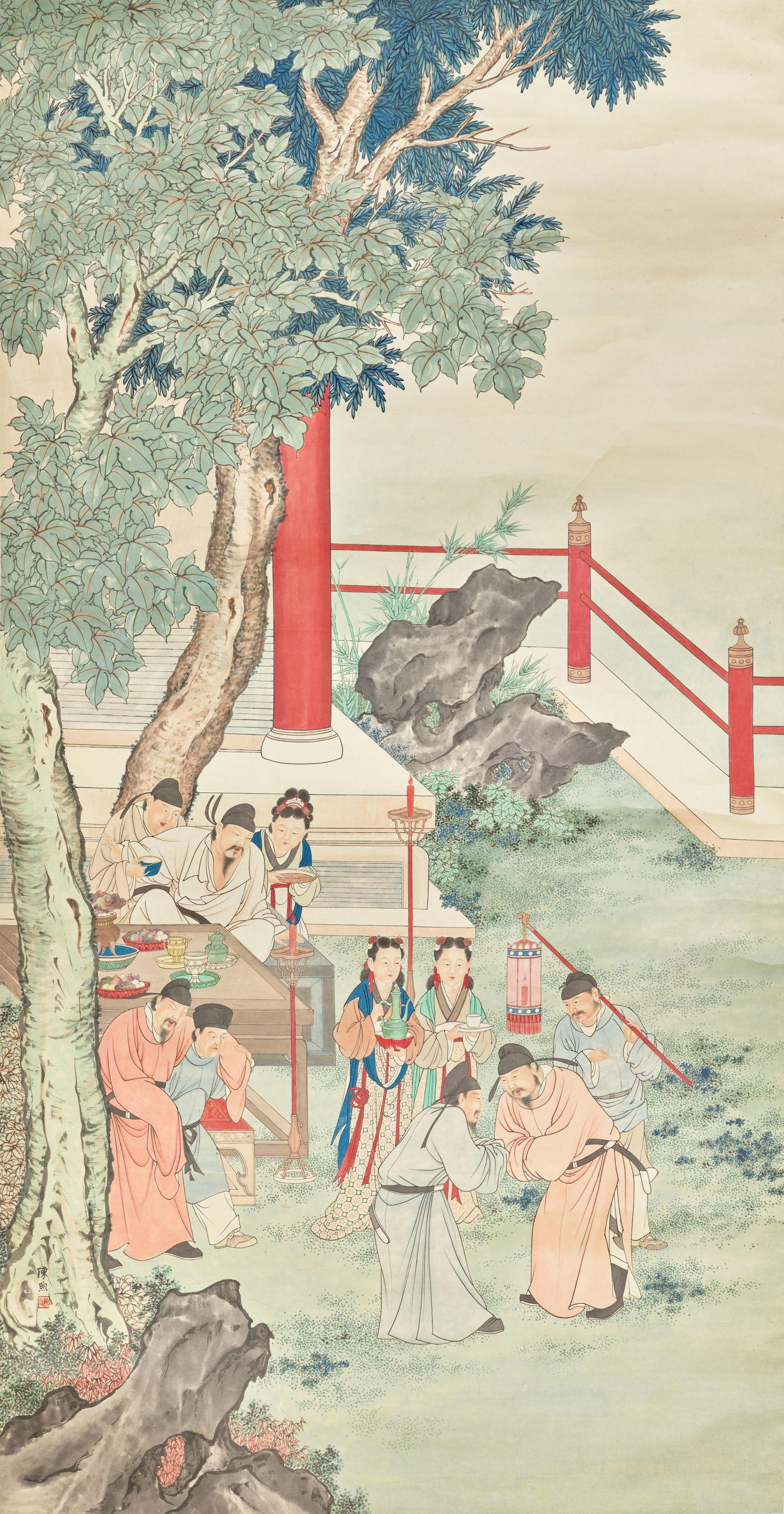 Chen Yuandu - Five Drunken Princes Retuning