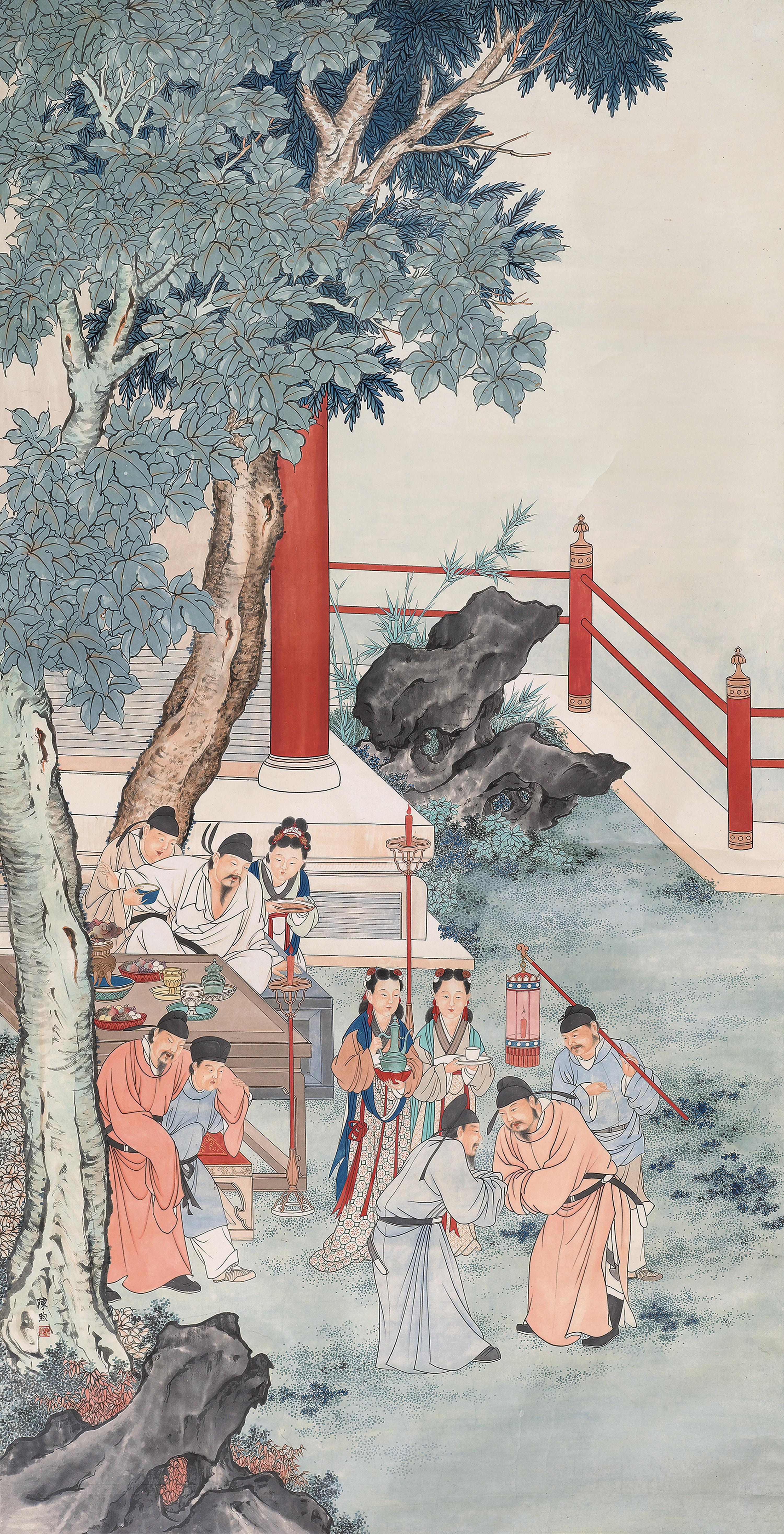 Chen Yuandu - Human Figures