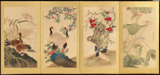 Chen Zhifo - Seasonal Flowers and Birds