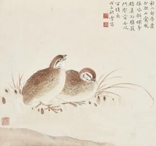 Chen Zhifo - Two Quails