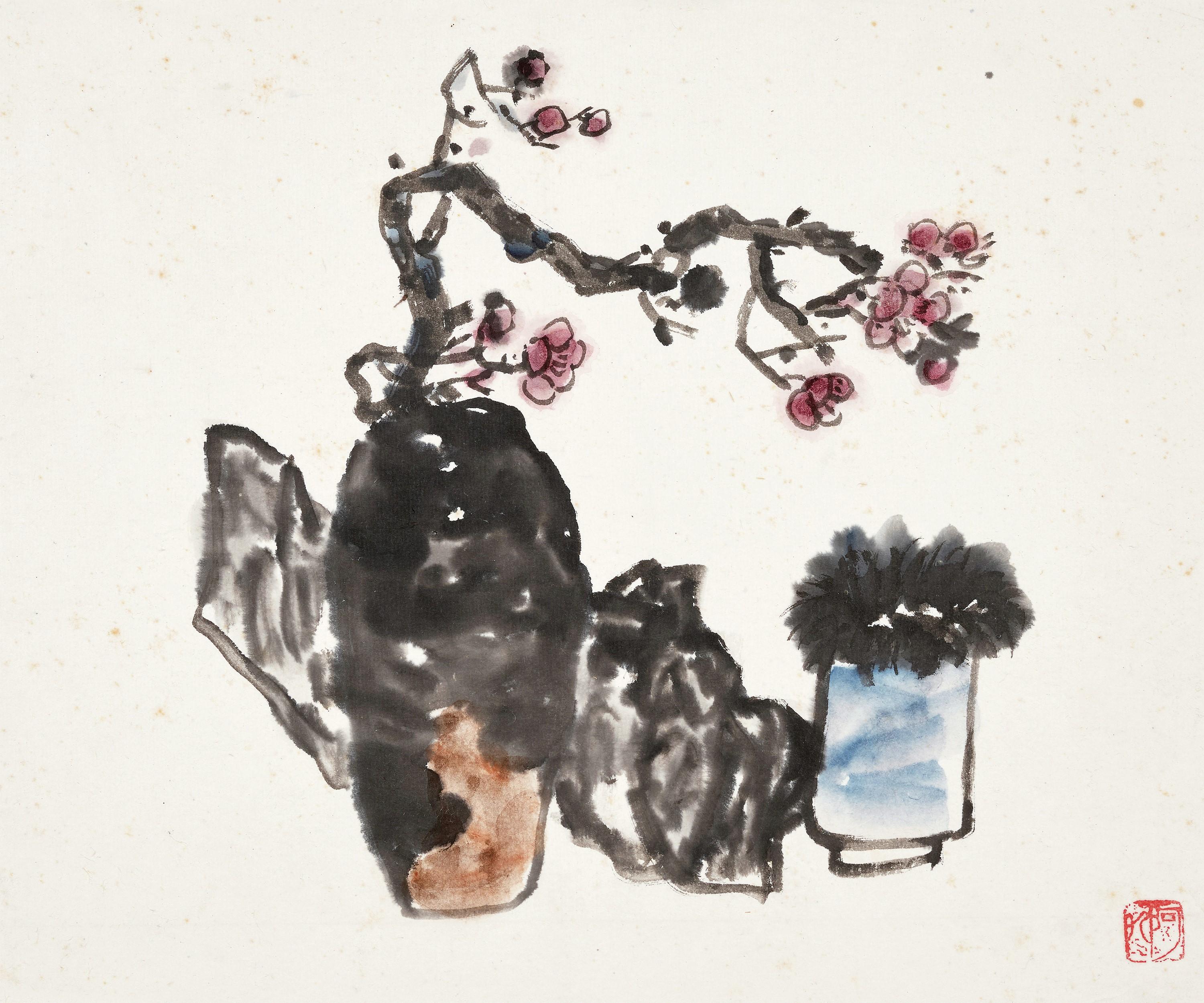 Chen Zizhuang - Plum Blossoms