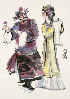 Cheng Shifa - Opera Figures