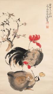 Cheng Shifa - Rooster and Chicken