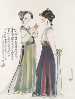 Cheng Shifa - Two Beauties
