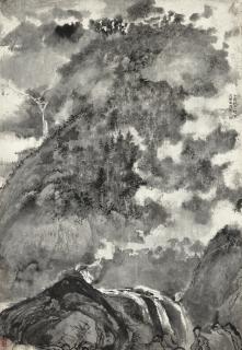 Cheng Shifa -  Verdant Mountains In The Clouds