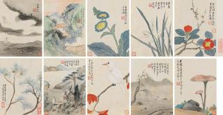 Cheng Tinglu - Landscapes And Flowers