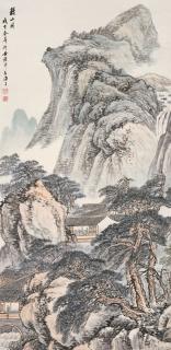 Cheng Zhang - Autumn Landscape, 1918