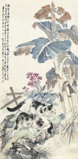 Cheng Zhang - Cats By The Plantain Leaves