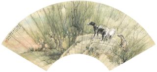 Cheng Zhang - Horses By Willow Grove