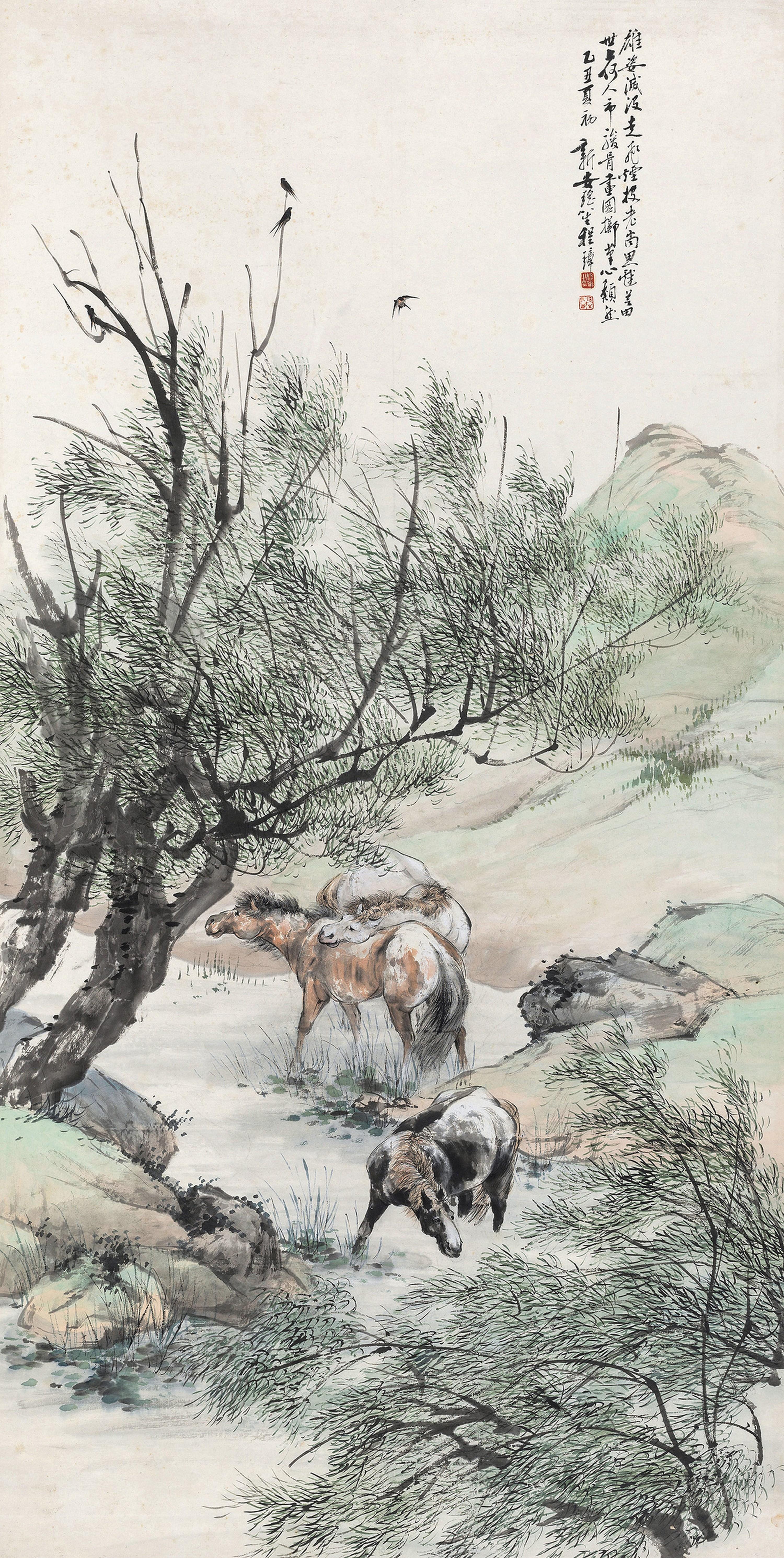 Cheng Zhang - Three Horses