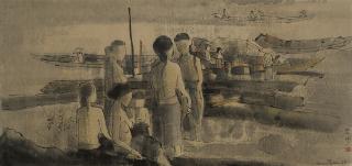 Cheong Soo Pieng - By the River