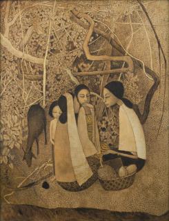 Cheong Soo Pieng - Chattering