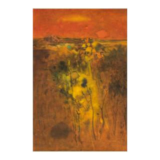 Cheong Soo Pieng - Evening Scene