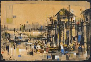 Cheong Soo Pieng - Fishing Village