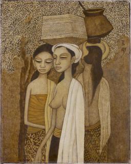 Cheong Soo Pieng - Going To Market