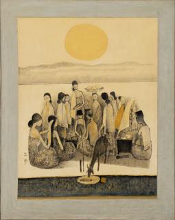 Cheong Soo Pieng - Malay Life