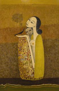 Cheong Soo Pieng - Mother and Child