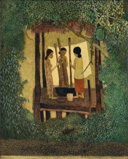 Cheong Soo Pieng - Ploughing