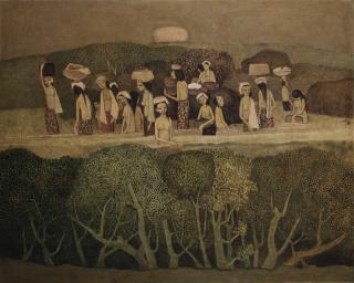 Cheong Soo Pieng - Riverside