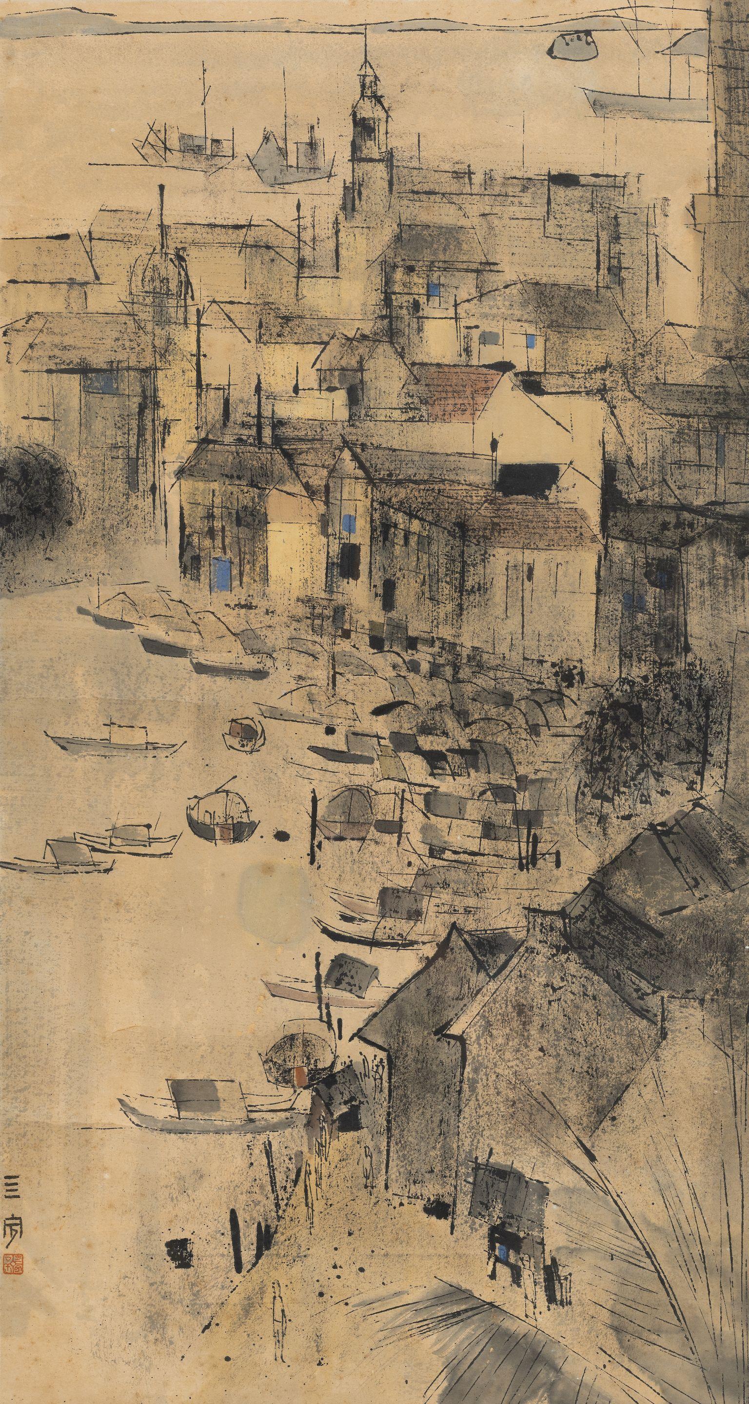 Cheong Soo Pieng - Riverside