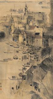 Cheong Soo Pieng - Riverside