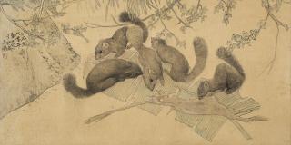 Cheong Soo Pieng - Squirrels