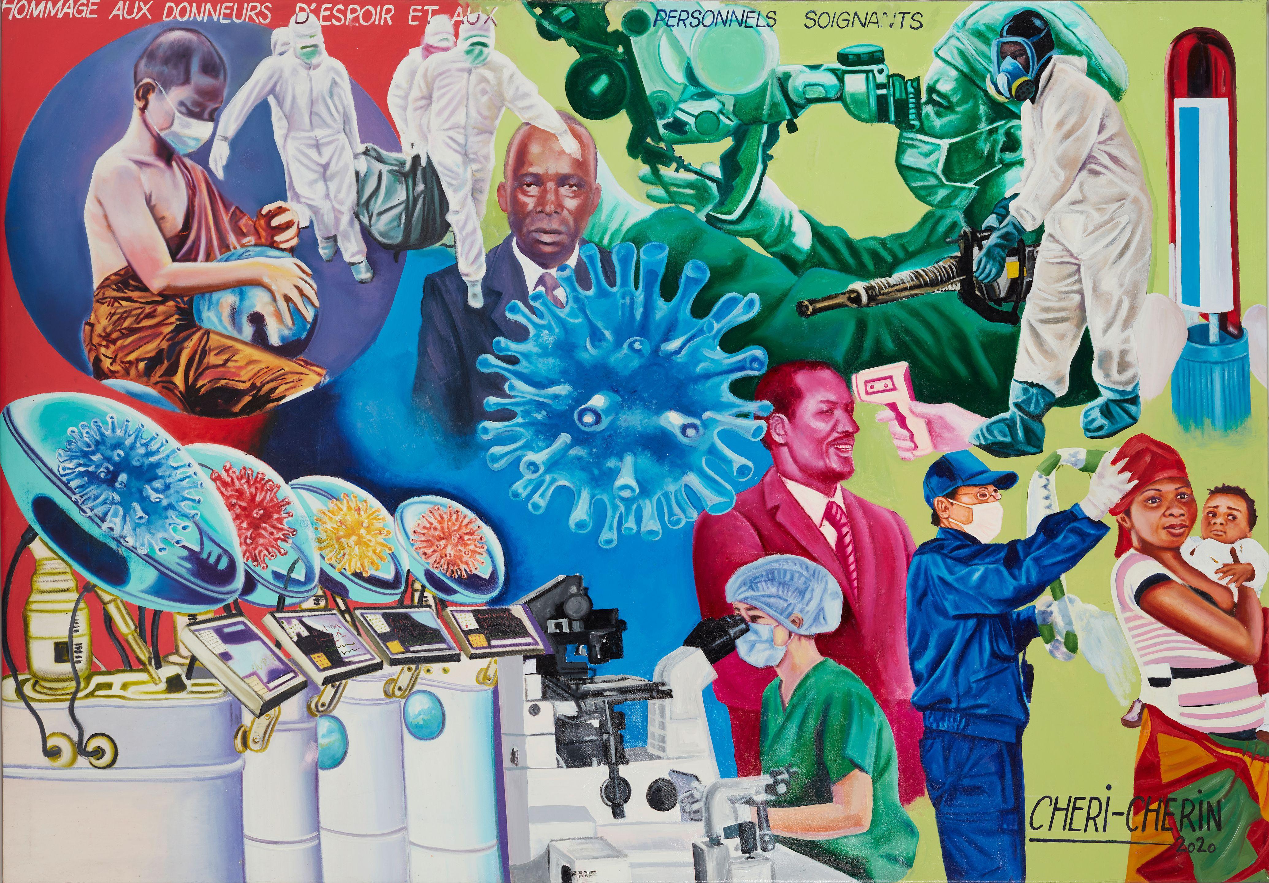 Cheri Cherin - Homage aux donneurs d\'espoir et aux personnels soignants, 2020