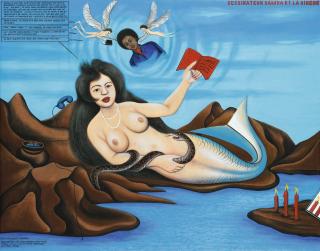 Chéri Samba - Congolesedessinateur Samba Et La Sirène