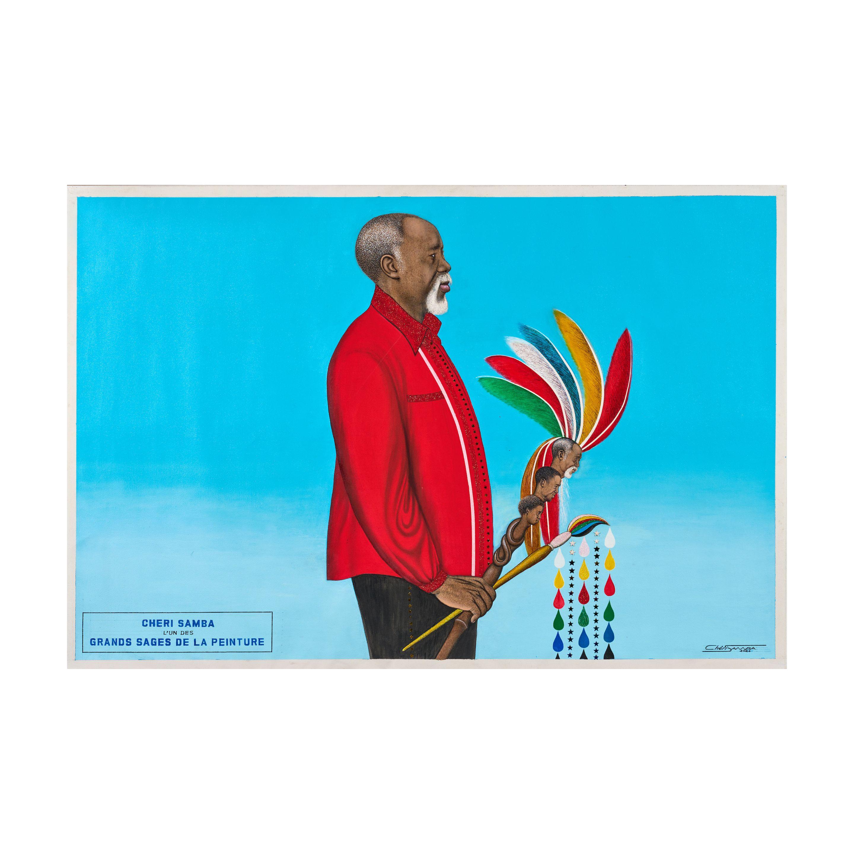 Chéri Samba - Grands sages de la peinture