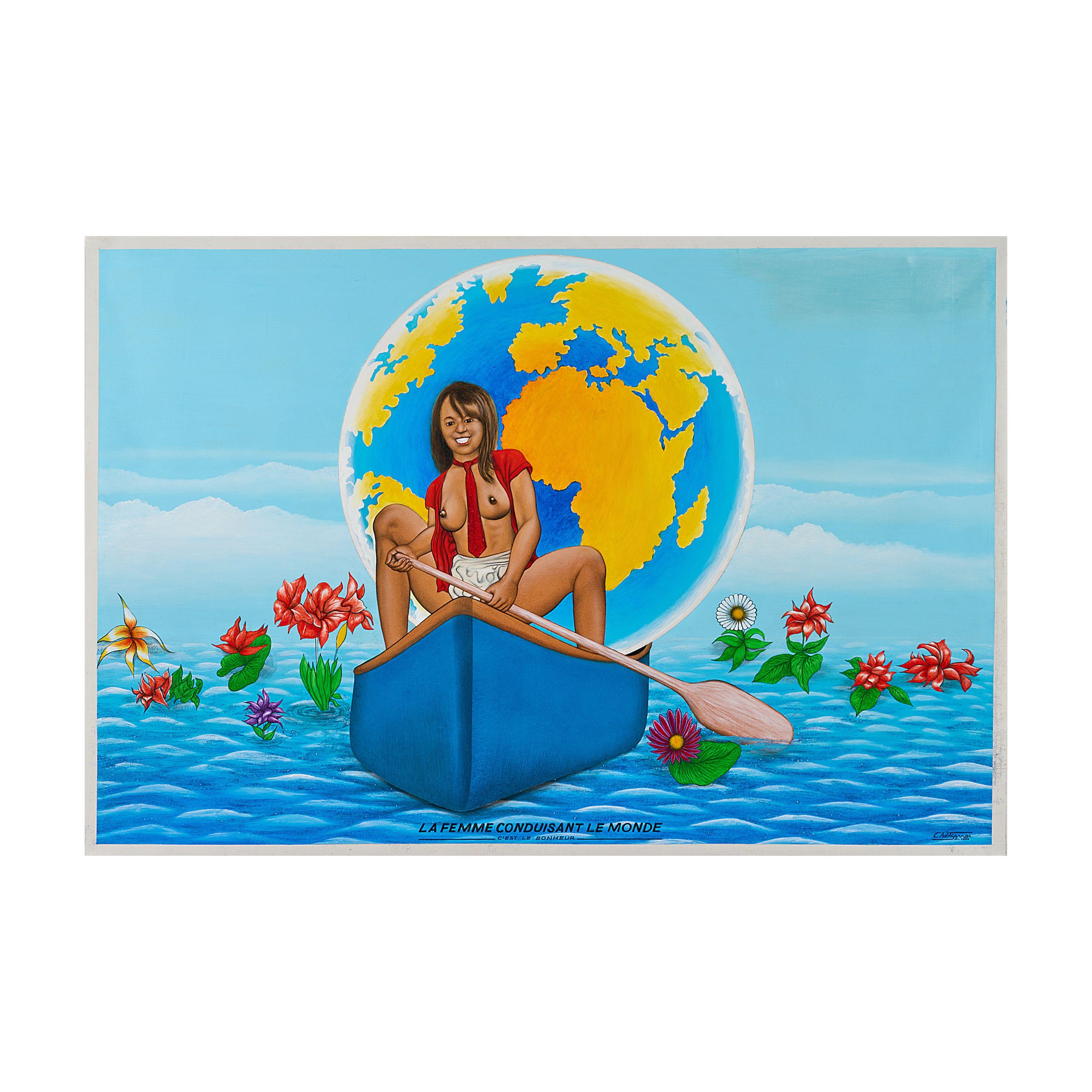 Chéri Samba - La femme conduisant le monde