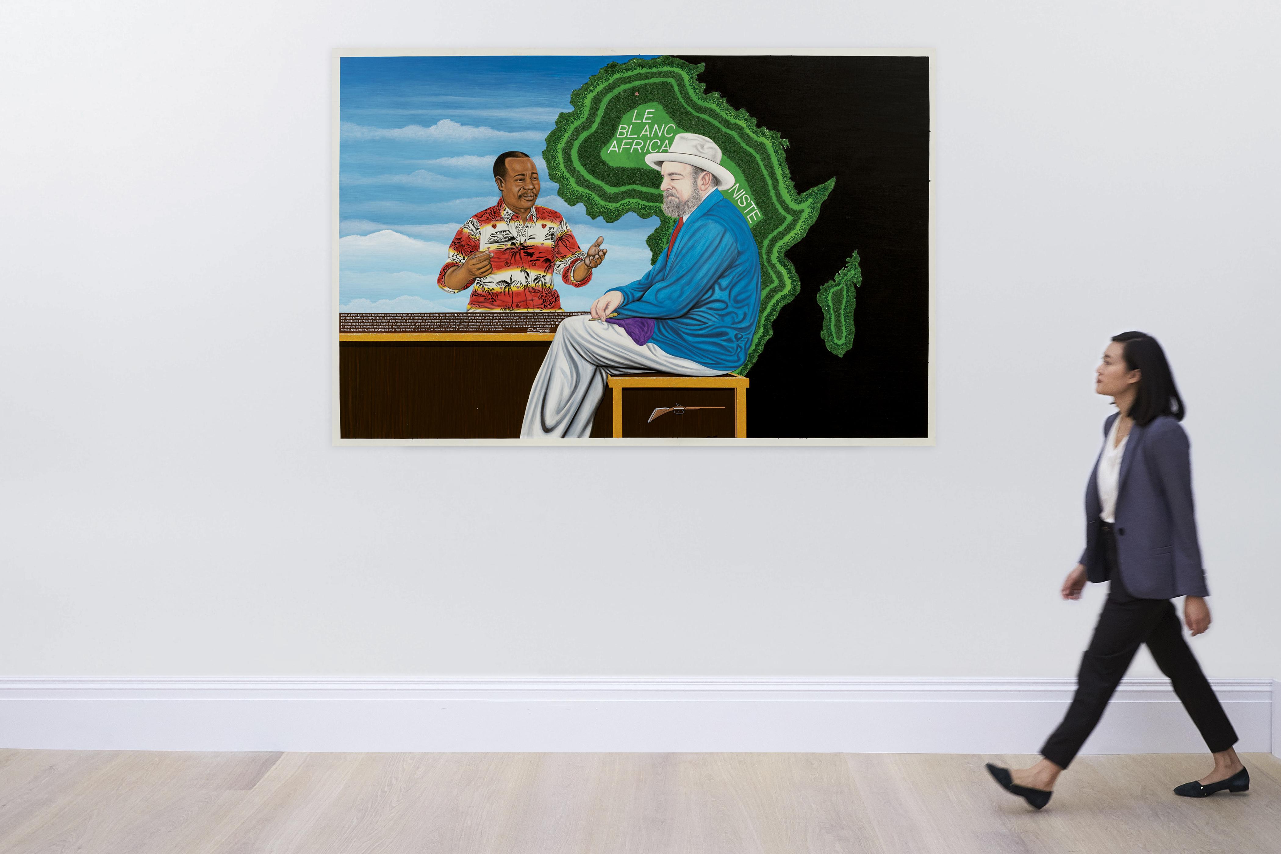 Chéri Samba - Le Blanc Africaniste