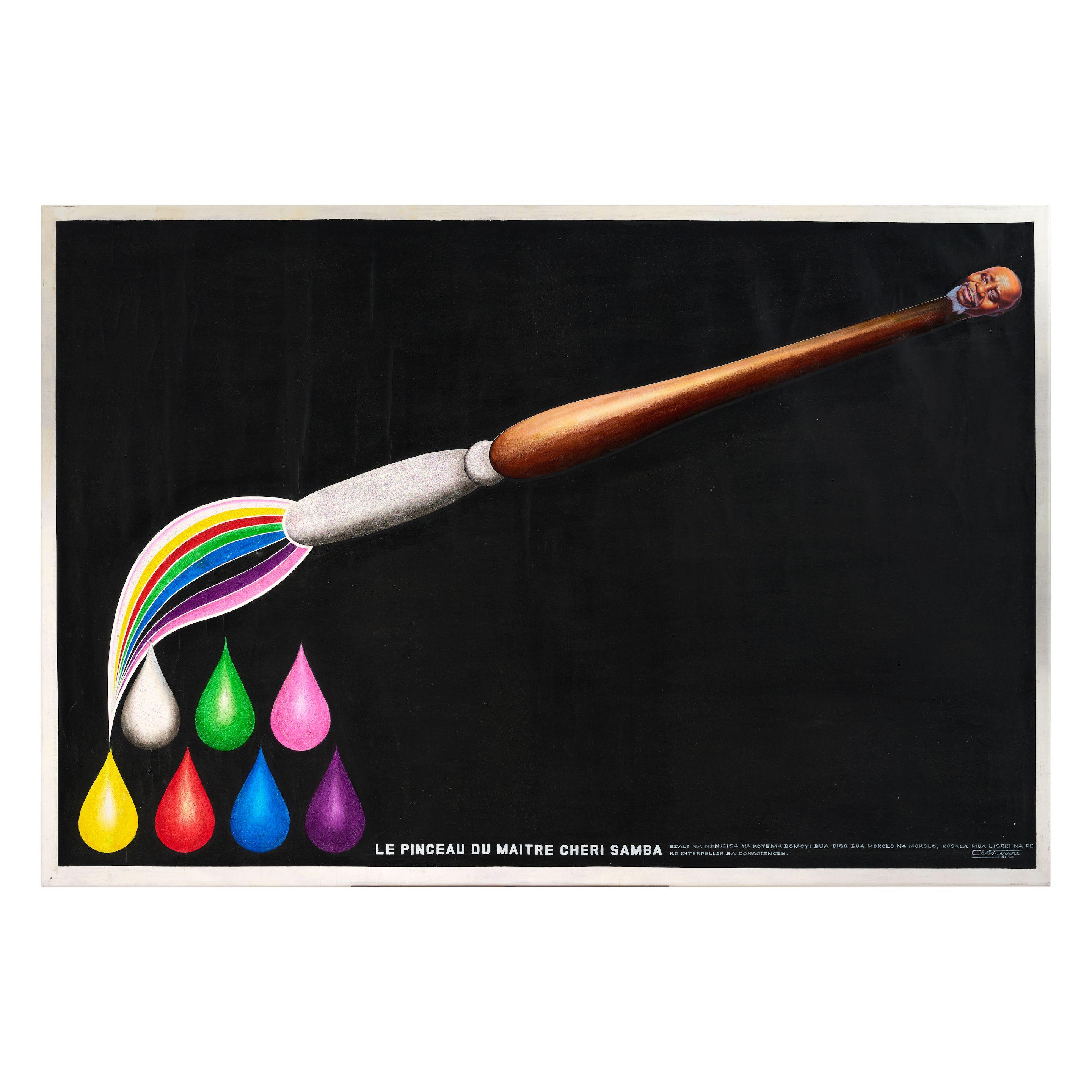 Chéri Samba - Le pinceau du Maître Chéri Samba