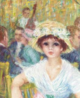 Cherry Jeffe Huldah - Girl in a cafe