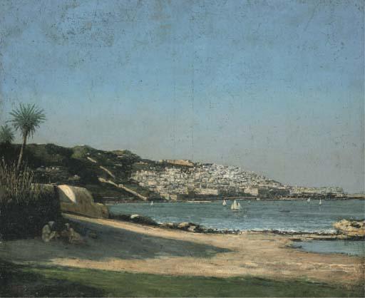 Cherubino Pata - Vue de la Baie D\'Alger