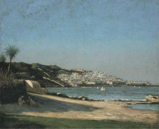 Cherubino Pata - Vue de la Baie D\'Alger