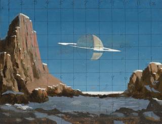 Chesley Bonestell - Study For \