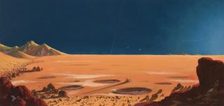 Chesley Bonestell - Transit Of The Earth