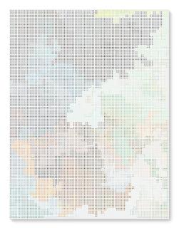 Cheyney Thompson - Stochastic Process Painting (14008 steps): Functional Path (Boundry Condition:Double Localization (Fasanenstraße 30) (280.16meters)): //quantized downstairs aggregate (2)