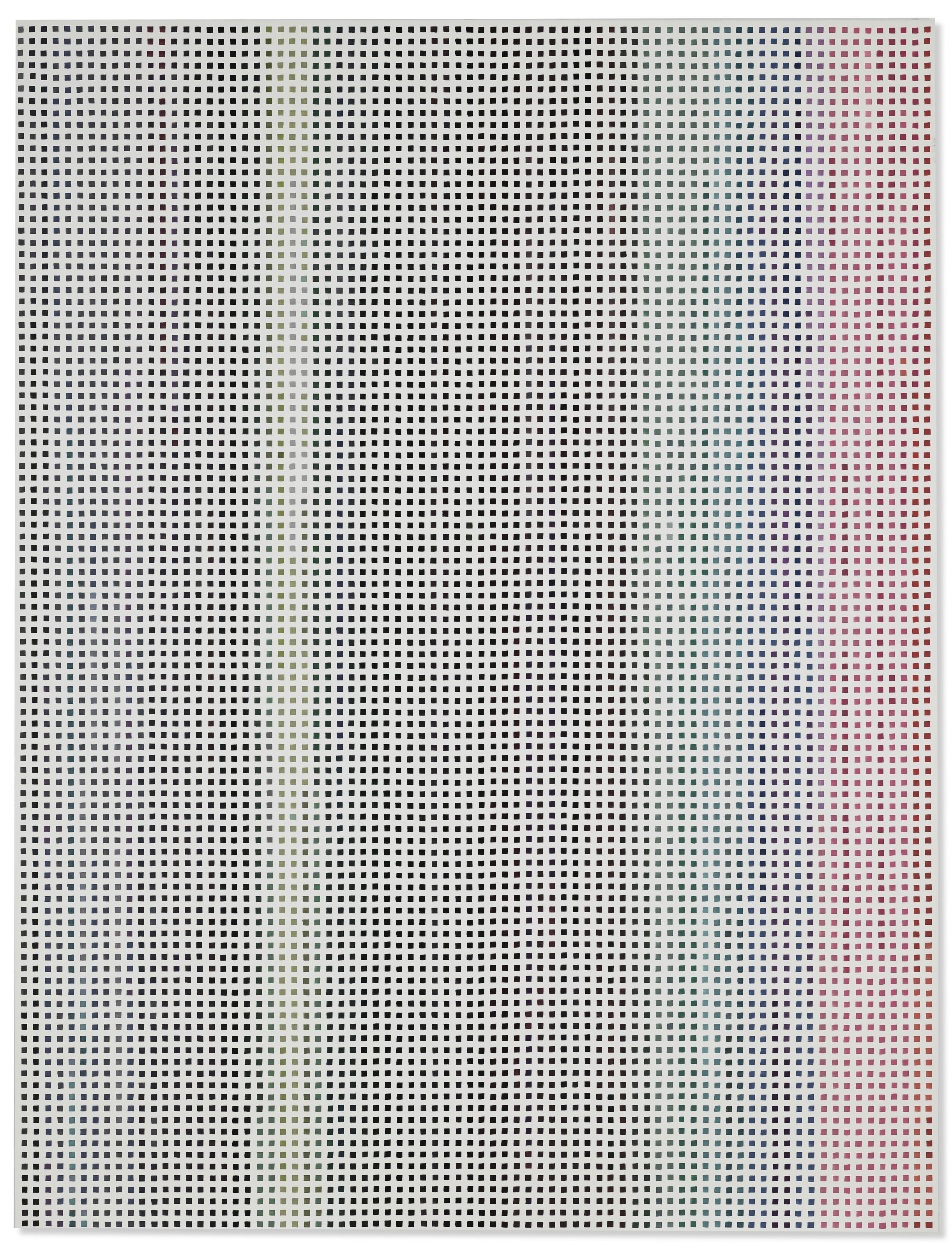 Cheyney Thompson - Stochastic Process Painting 2