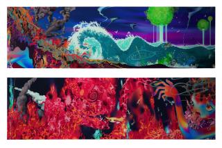 Chiho Aoshima - Magma Spirit Explodes. Tsunami Is Dreadful