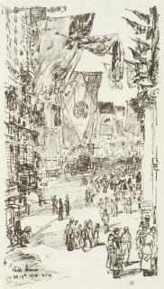Childe Hassam - Avenue of the Allies